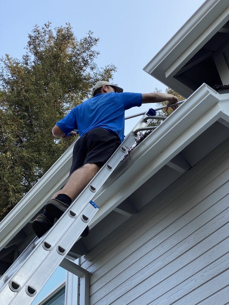 Roof Cleaning Sacramento CA Sierra Vista Maintenance Sacramento CA Cleaning Company gutter cleaning services