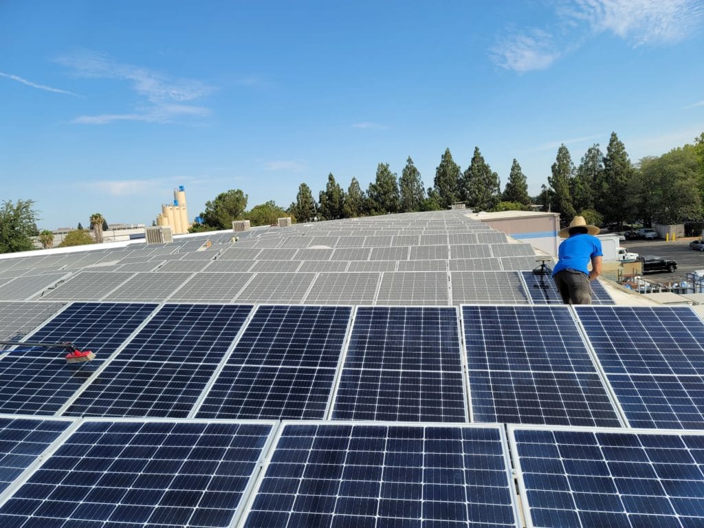 Sierra Vista Maintenance Sacramento CA Cleaning Company solar panel cleaning services