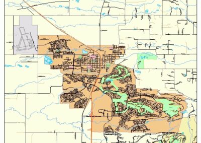 lincoln ca map