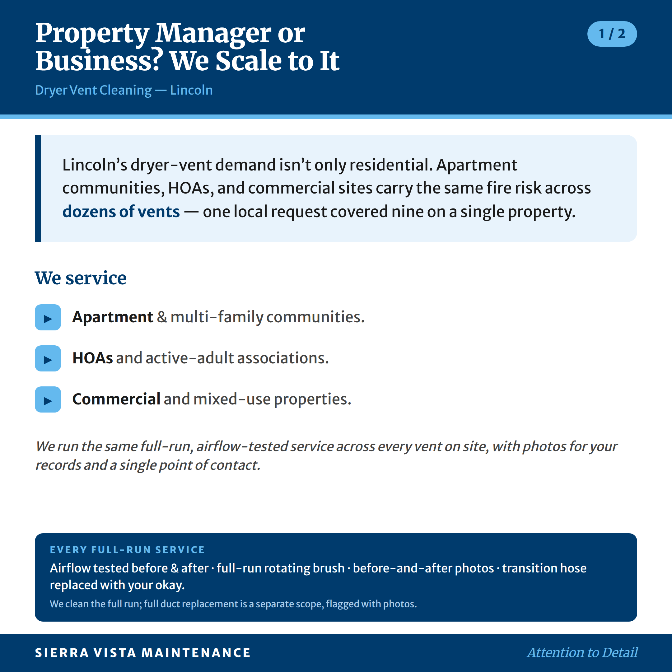 dryer-vent-cleaning-lincoln-area-factsheet-1 Lincoln Dryer Vent Maintenance: Run & Vent Exit Location