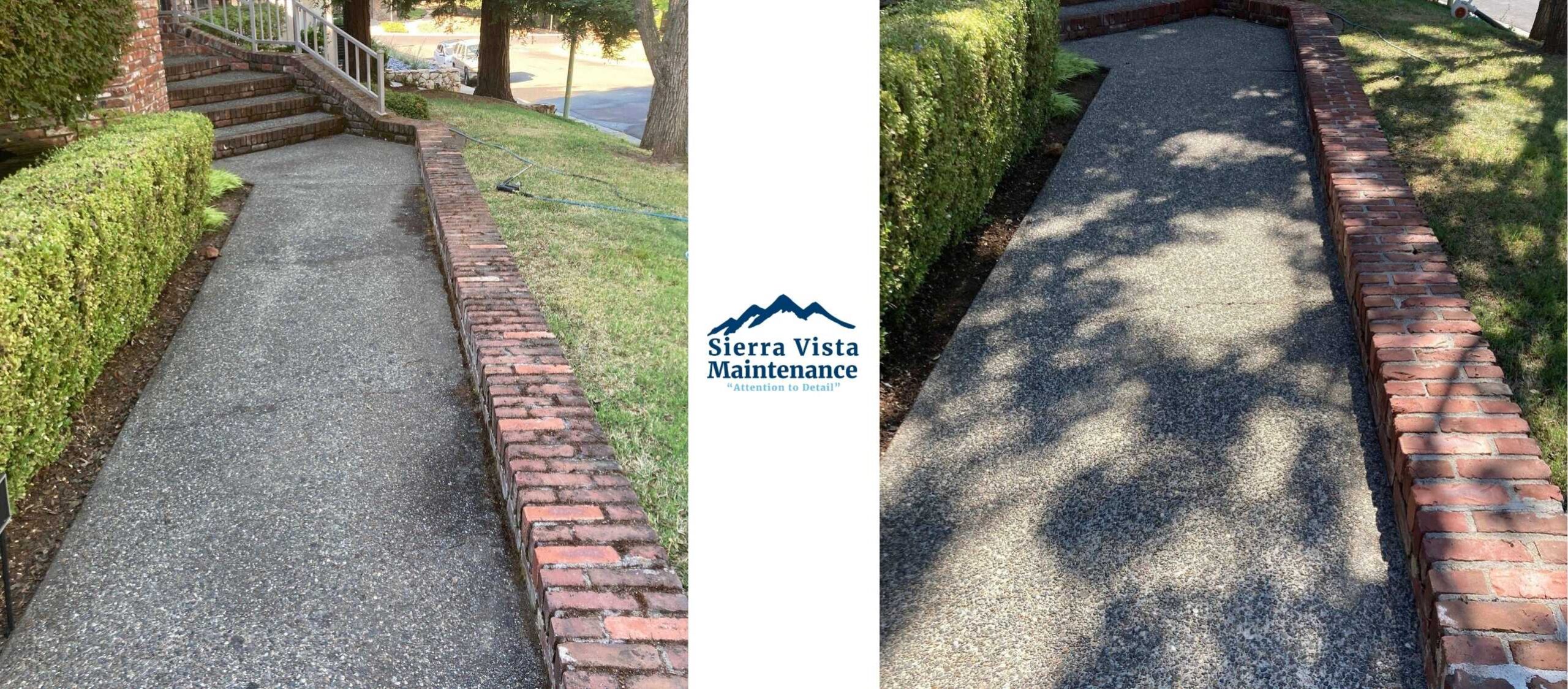 Pressure Washing power washing in Roseville, Rocklin & Granite Bay