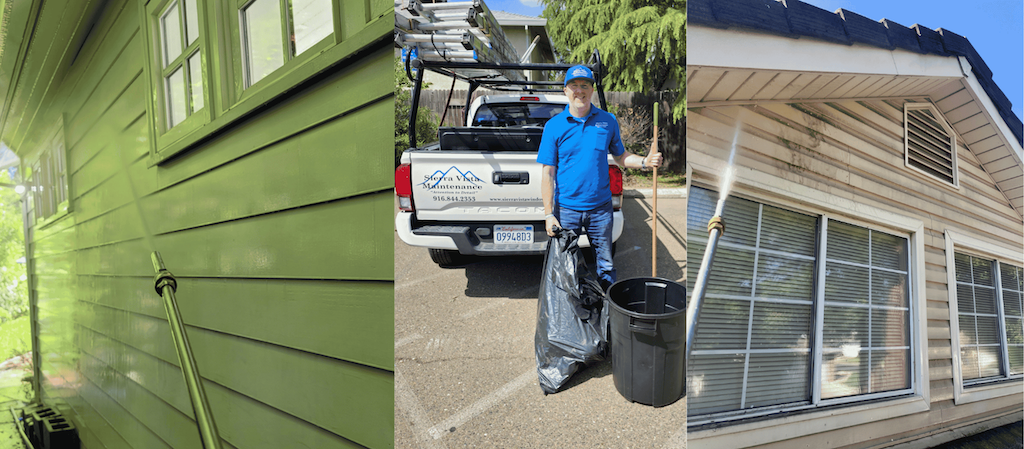Siding Cleaning & House Wash in the Fair Oaks Area, Orangevale & Citrus Heights