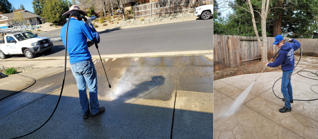 Driveway Cleaning Services in the Placerville and El Dorado County Area
