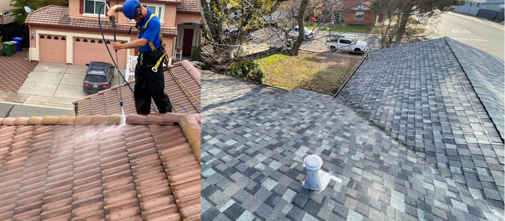Roof Cleaning Services in the Auburn Foothills
